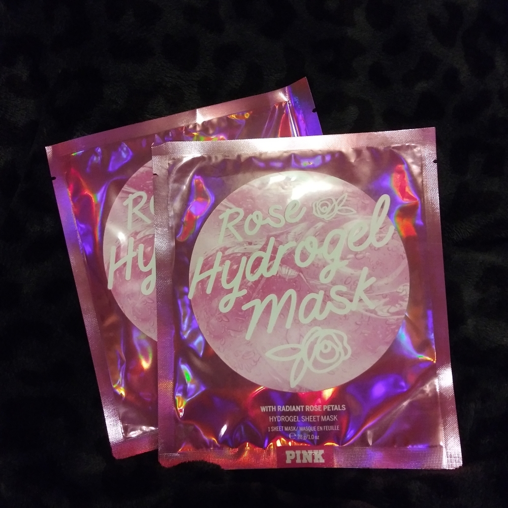 (2) PINK VS Face masks
